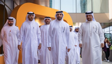 سلطان بن أحمد القاسمي يفتتح مركز أعمال مدينة الشارقة للإعلام 